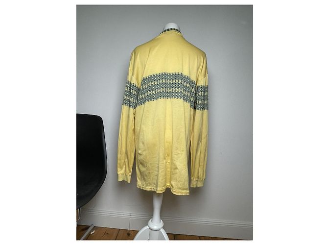 Christian Dior Dior Homme Gelbe Baumwollstrickware & Sweatshirt - Ansicht 4