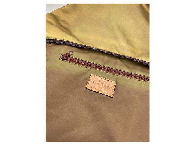 Etro Gelbe Polyester-Handtasche - Ansicht 3