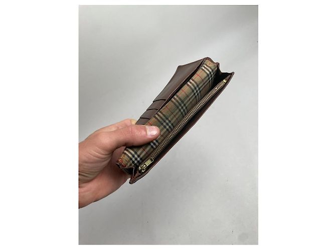 Burberry braune Lederbörse - Ansicht 4