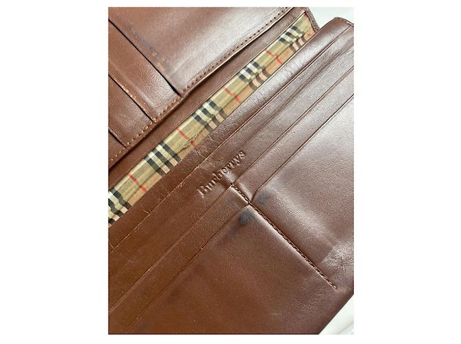 Burberry braune Lederbörse - Ansicht 5