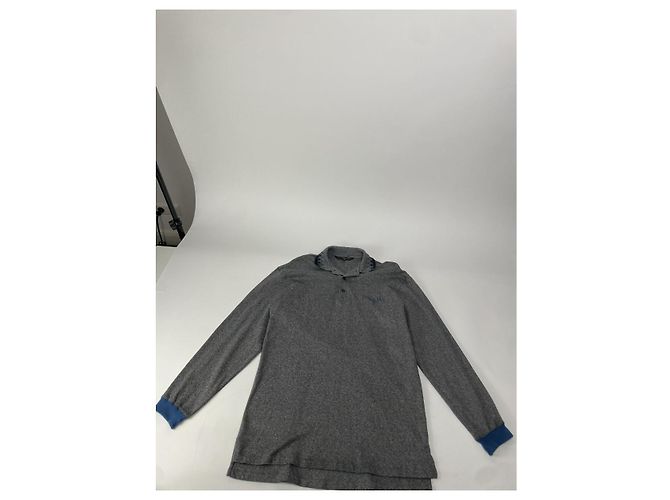 Christian Dior Dior Homme Graue Baumwollstrickwaren & Sweatshirt - Ansicht 2