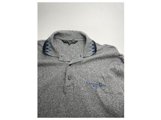 Christian Dior Dior Homme Graue Baumwollstrickwaren & Sweatshirt - Ansicht 3