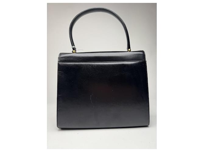 Borsa a mano in pelle nera Givenchy 4G Nero - vista 3