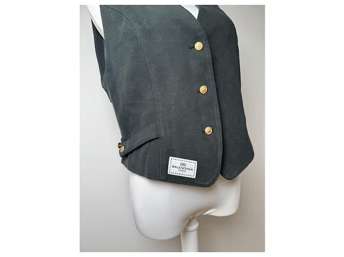 Schwarze Wollstrickware von Balenciaga - Ansicht 2
