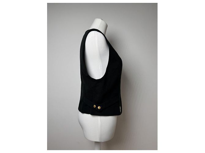 Schwarze Wollstrickware von Balenciaga - Ansicht 3
