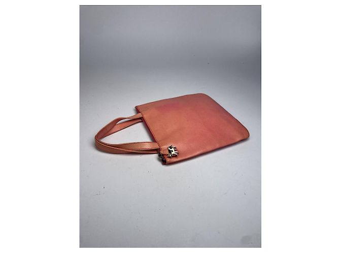 Marc Jacobs The Tag Tote rosa Lederhandtasche Pink - vista 2