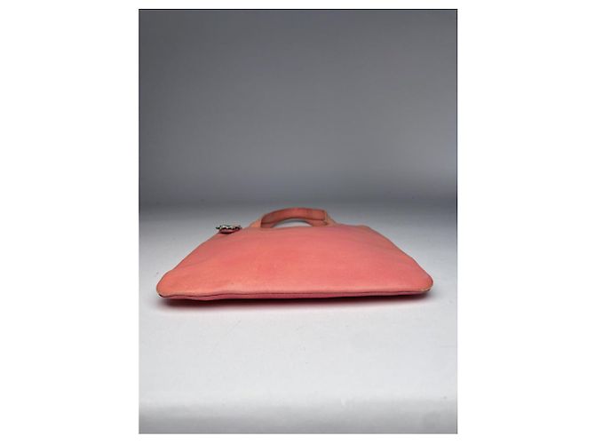 Marc Jacobs The Tag Tote rosa Lederhandtasche Pink - vista 5