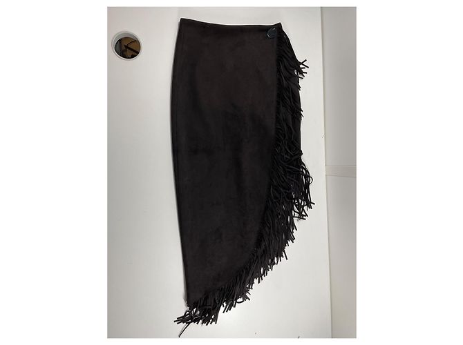 Falda Zara negra XS Negro - vista 2