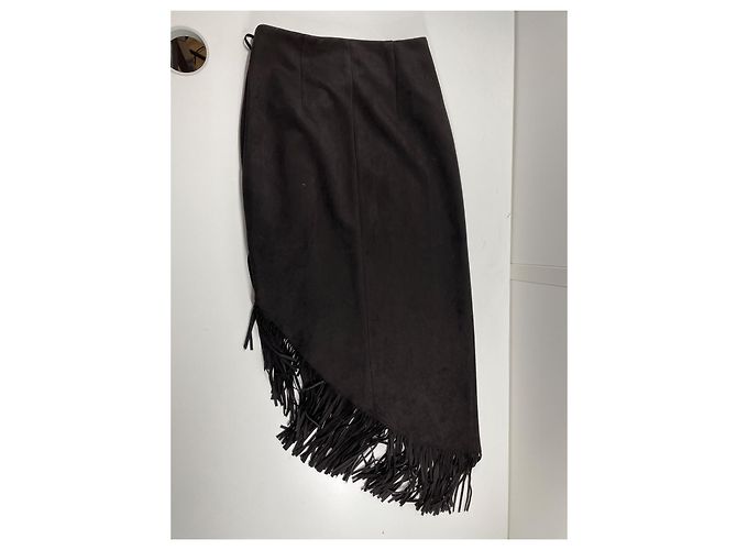 Falda Zara negra XS Negro - vista 5