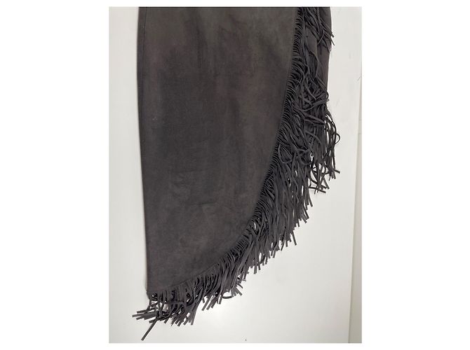 Falda Zara negra XS Negro - vista 6