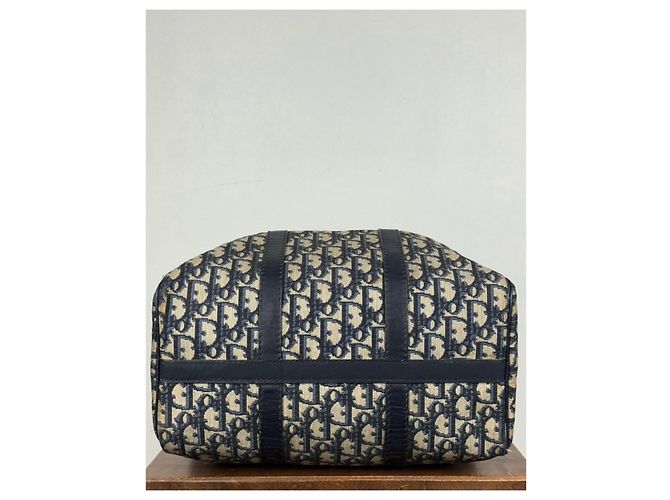 Borsa da bowling Christian Dior Blu scuro - vista 4