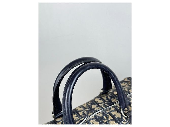 Borsa da bowling Christian Dior Blu scuro - vista 5