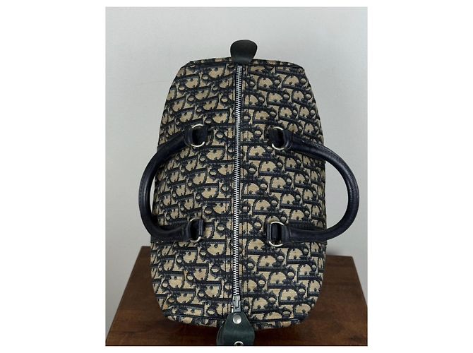 Borsa da bowling Christian Dior Blu scuro - vista 6