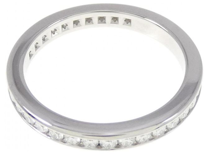 Tiffany & Co Tiffany Platinum Diamond Band Ring - view 2