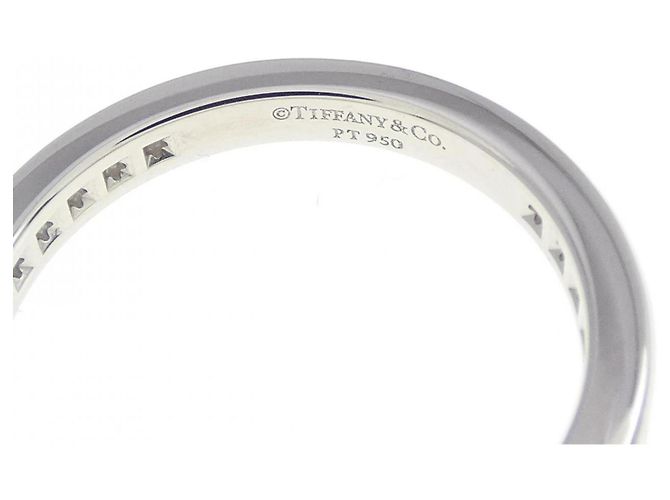 Tiffany & Co Tiffany Platinum Diamond Band Ring - view 3