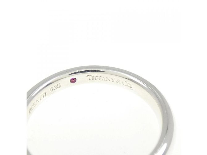 Tiffany & Co Anello in argento 925 Tiffany con rubino - vista 4