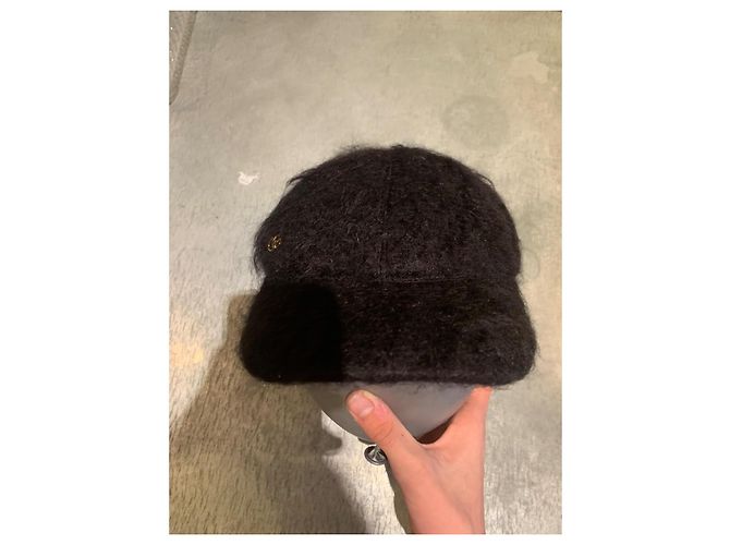 Marmont Cappello Gucci in mohair e lana Nero - vista 3