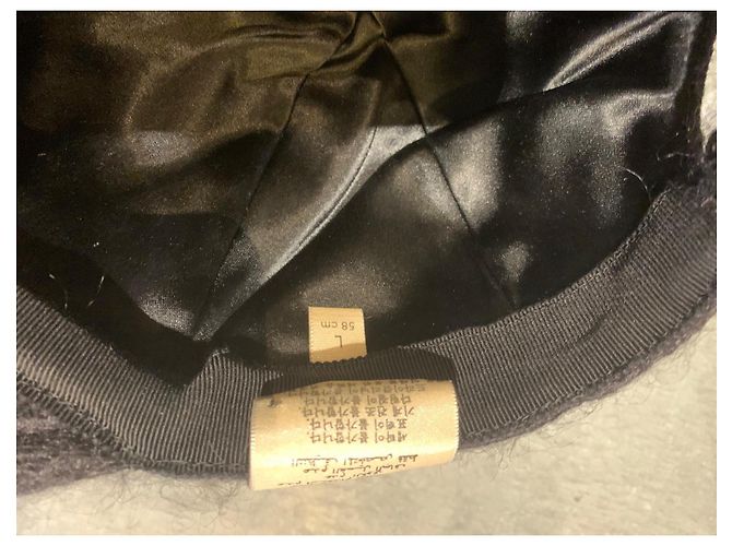 Marmont Cappello Gucci in mohair e lana Nero - vista 9