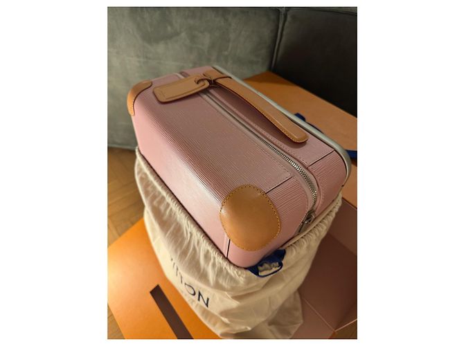 Louis Vuitton Horizon 55 Epi Rose Ballerine Rosa - vista 3