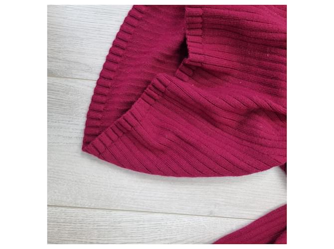 & Other Stories Roter Wollpullover - Ansicht 4