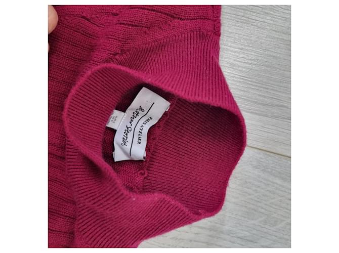 & Other Stories Roter Wollpullover - Ansicht 5