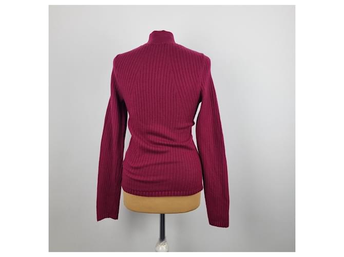 & Other Stories Roter Wollpullover - Ansicht 6