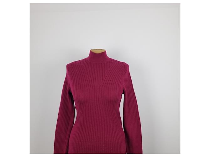 & Other Stories Roter Wollpullover - Ansicht 7
