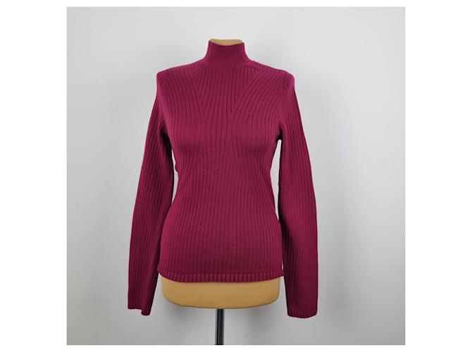 & Other Stories Roter Wollpullover - Ansicht 8
