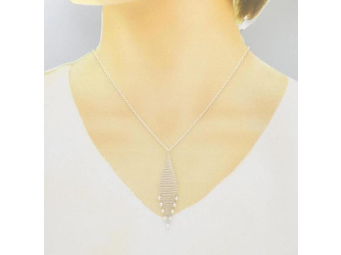 Tiffany & Co Collar de flecos de malla Tiffany - vista 5