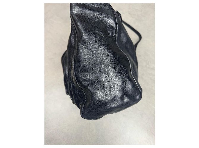 Borsa a Spalla Miu Miu Vitello LUX Nero - vista 11