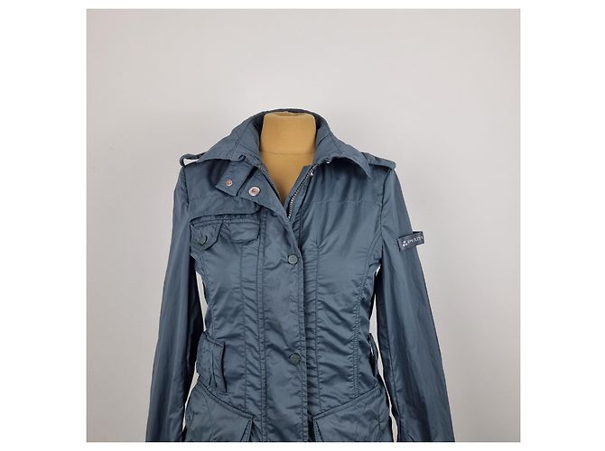 Giacca Peuterey blu in nylon - vista 3