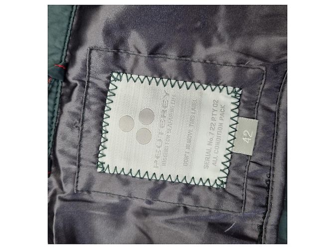 Giacca Peuterey blu in nylon - vista 6