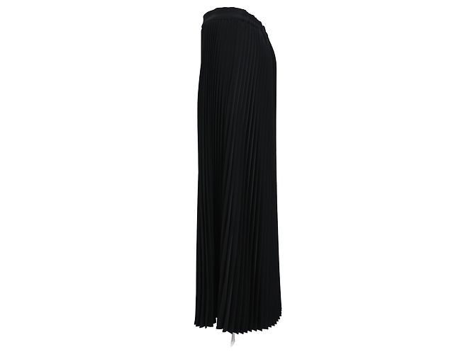Marc by Marc Jacobs Falda midi plisada en poliéster negro - vista 2