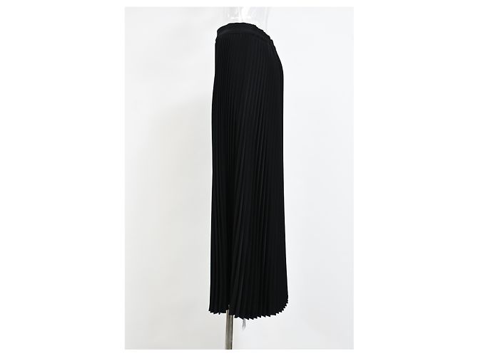 Marc by Marc Jacobs Falda midi plisada en poliéster negro - vista 6