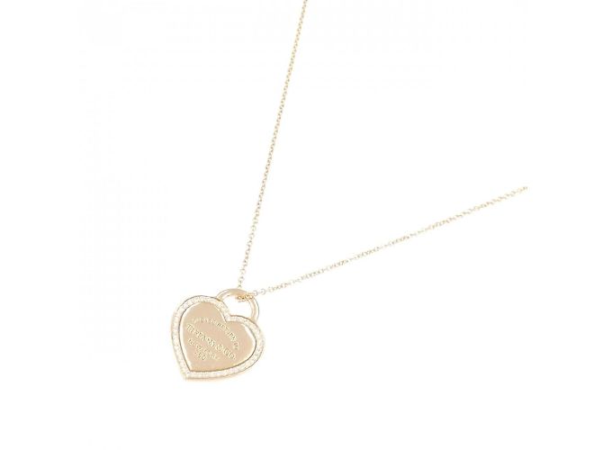 Collana piccola con tag a forma di cuore Tiffany & Co. - vista 2