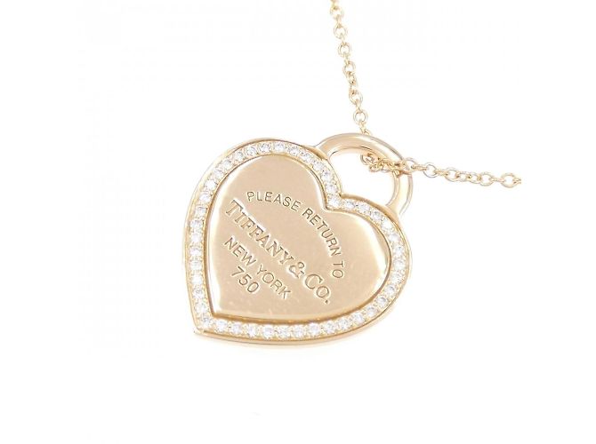 Collana piccola con tag a forma di cuore Tiffany & Co. - vista 3