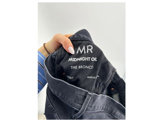 MOTHER Jeans T.US 32 Cotone Nero - vista 5