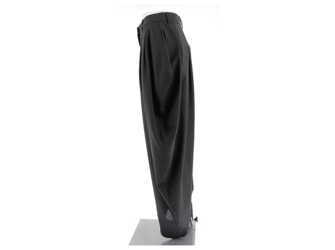 LOEWE Hose T.FR 34 Wolle Grau - Ansicht 4