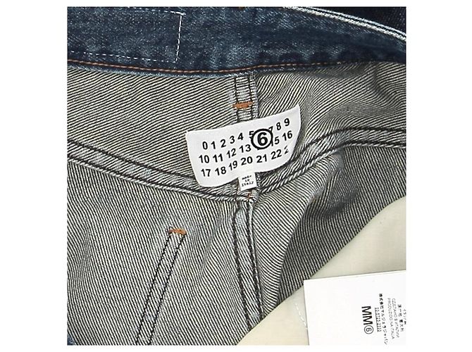Jeans MM6 T.FR 38 Cotone Blu - vista 5