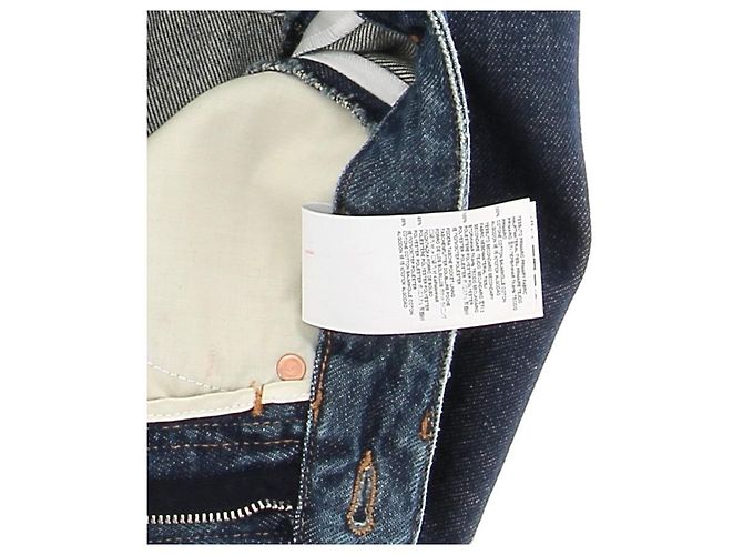 Jeans MM6 T.FR 38 Cotone Blu - vista 6