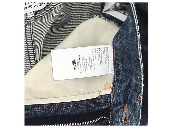 Jeans MM6 T.FR 38 Cotone Blu - vista 7