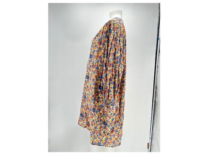 Vestido ANTIK BATIK T.International S Algodón Naranja - vista 4