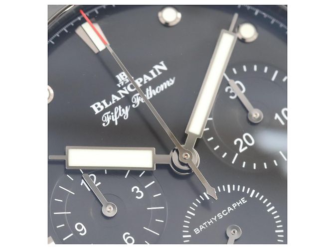 Blancpain Fifty Fathoms Bathyscaphe Flyback Cronografo - vista 9