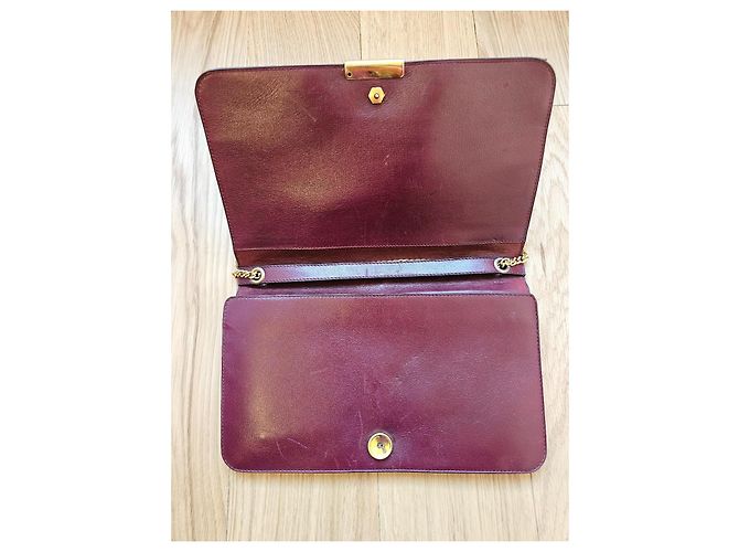 Pochette Dior in Coccodrillo Rosso Bordeaux Bordò - vista 4