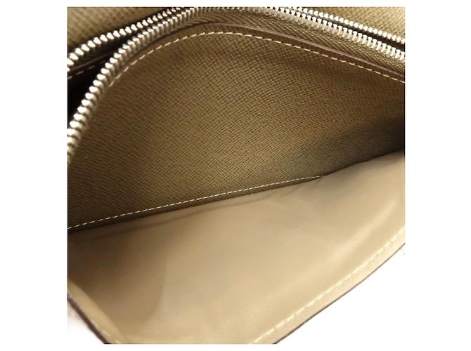 Louis Vuitton Taiga Long Wallet Khaki - view 7