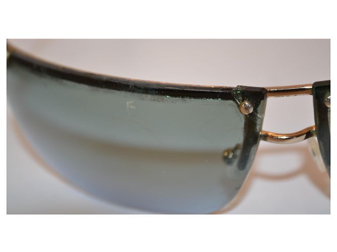 occhiali da sole Gucci metallo oro D'oro - vista 3