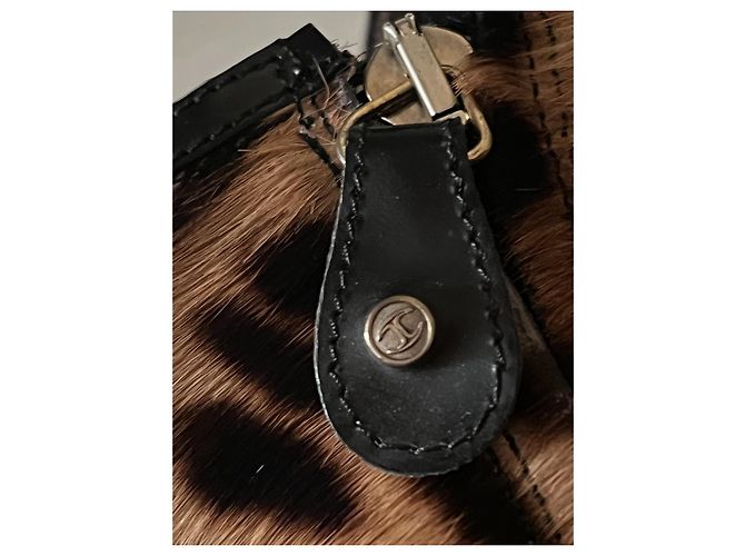 Botines Just Cavalli de piel marrón Castaño - vista 11