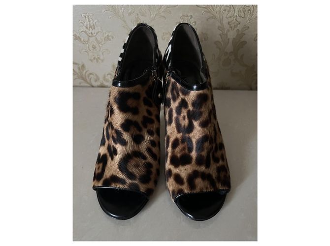 Botines Just Cavalli de piel marrón Castaño - vista 5