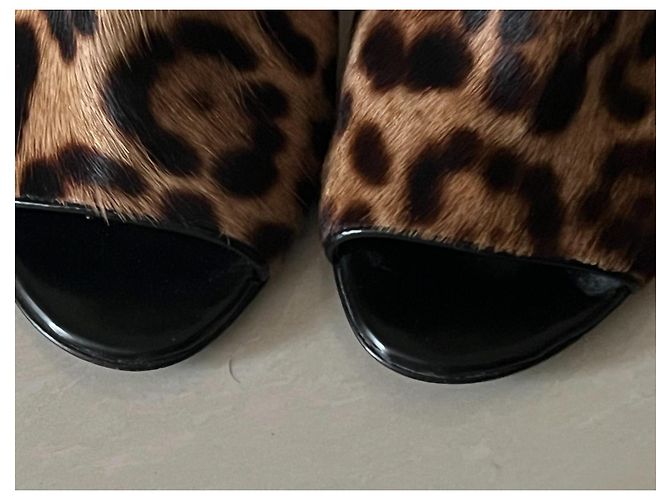 Botines Just Cavalli de piel marrón Castaño - vista 7