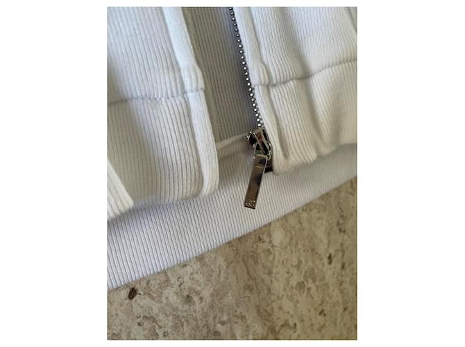Bustier Chanel blanco de algodón y elastano crop top - vista 5